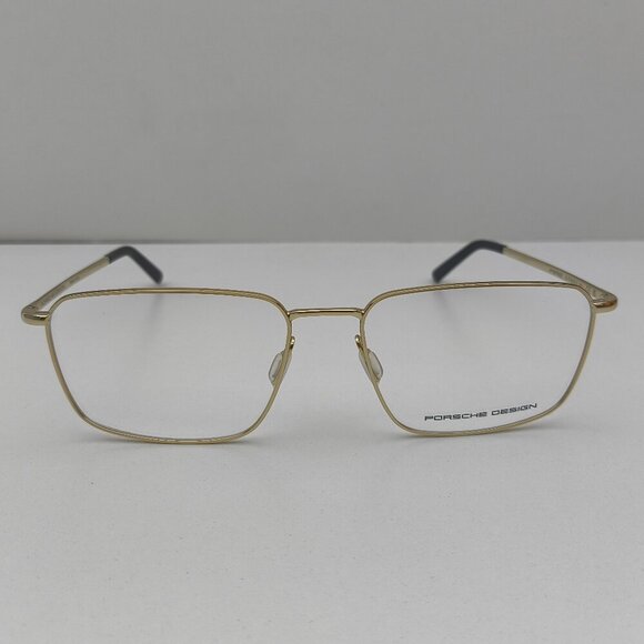 🕶️Made in Italy! Porsche Design P8760 Pale Gold Eyeglasses 58/17 145 /EUM153🕶️ - Picture 2 of 11